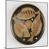 Plate with Fish Design-null-Mounted Giclee Print