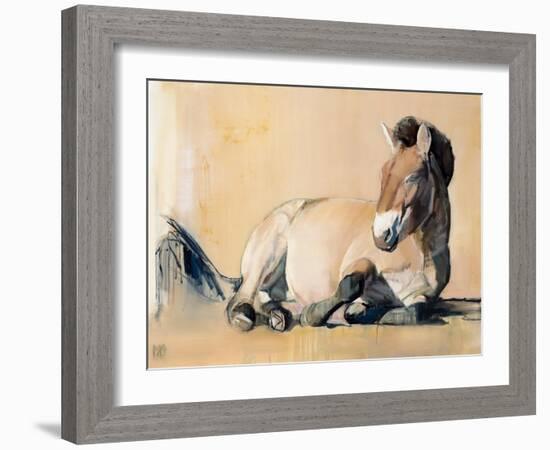 Plateau Sun (Przewalski), 2014-Mark Adlington-Framed Giclee Print