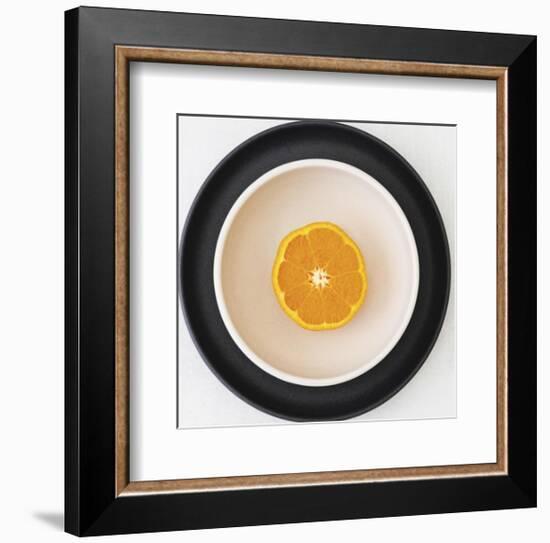 Plated Fruit - Orange-Irene Suchocki-Framed Giclee Print