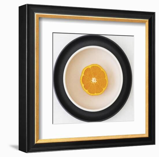 Plated Fruit - Orange-Irene Suchocki-Framed Giclee Print