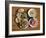 Plates of Traditional Food, Falafel, Babaghanoush and Shawarma, Egypt, North Africa-Upperhall Ltd-Framed Photographic Print