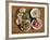 Plates of Traditional Food, Falafel, Babaghanoush and Shawarma, Egypt, North Africa-Upperhall Ltd-Framed Photographic Print