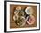 Plates of Traditional Food, Falafel, Babaghanoush and Shawarma, Egypt, North Africa-Upperhall Ltd-Framed Photographic Print
