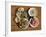 Plates of Traditional Food, Falafel, Babaghanoush and Shawarma, Egypt, North Africa-Upperhall Ltd-Framed Photographic Print