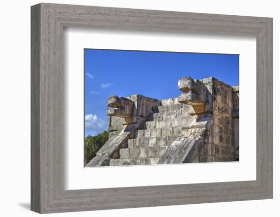 Platform of the Eagles and Jaguars, Chichen Itza, Yucatan, Mexico, North America-Richard Maschmeyer-Framed Photographic Print