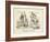 Platforms Illustrated, 1864-Currier & Ives-Framed Giclee Print