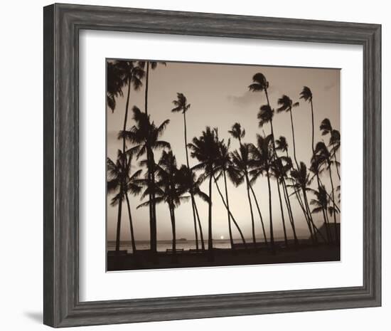 Platinum Palms I-Michael Neubauer-Framed Giclee Print