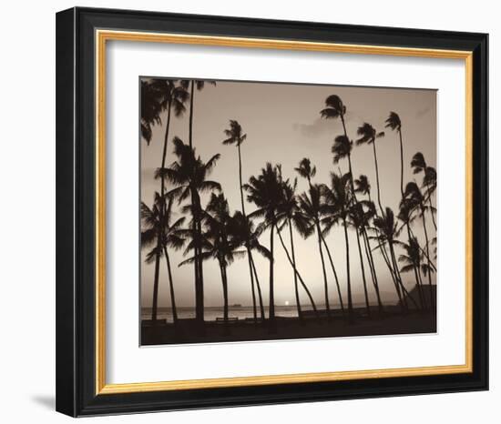 Platinum Palms I-Michael Neubauer-Framed Giclee Print