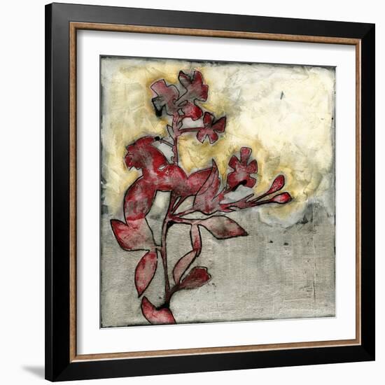 Platinum Silhouette II-Jennifer Goldberger-Framed Art Print