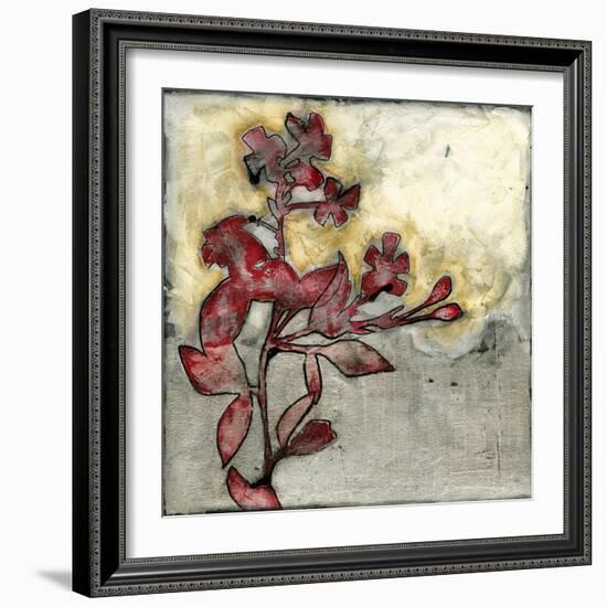 Platinum Silhouette II-Jennifer Goldberger-Framed Art Print