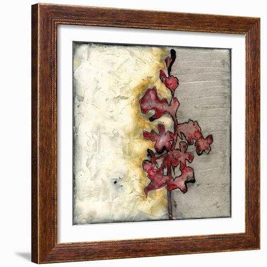 Platinum Silhouette III-Jennifer Goldberger-Framed Art Print