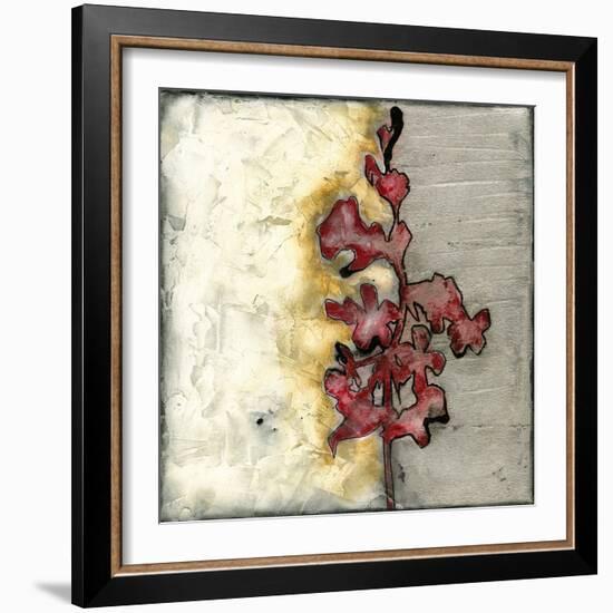 Platinum Silhouette III-Jennifer Goldberger-Framed Art Print