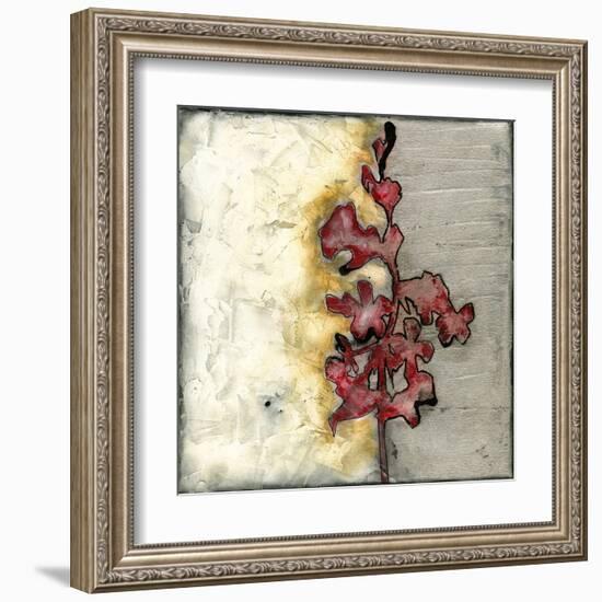 Platinum Silhouette III-Jennifer Goldberger-Framed Art Print