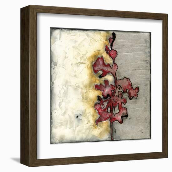 Platinum Silhouette III-Jennifer Goldberger-Framed Art Print