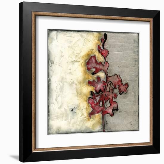 Platinum Silhouette III-Jennifer Goldberger-Framed Art Print