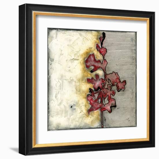 Platinum Silhouette III-Jennifer Goldberger-Framed Art Print