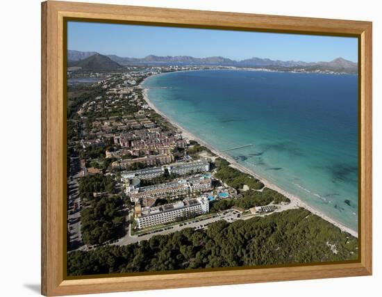 Platja D'Alcudia, Mallorca, Balearic Islands, Spain, Mediterranean, Europe-Hans Peter Merten-Framed Premier Image Canvas