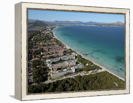 Platja D'Alcudia, Mallorca, Balearic Islands, Spain, Mediterranean, Europe-Hans Peter Merten-Framed Premier Image Canvas