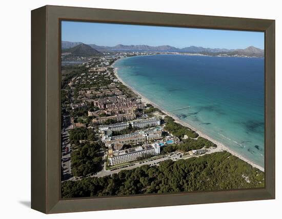 Platja D'Alcudia, Mallorca, Balearic Islands, Spain, Mediterranean, Europe-Hans Peter Merten-Framed Premier Image Canvas