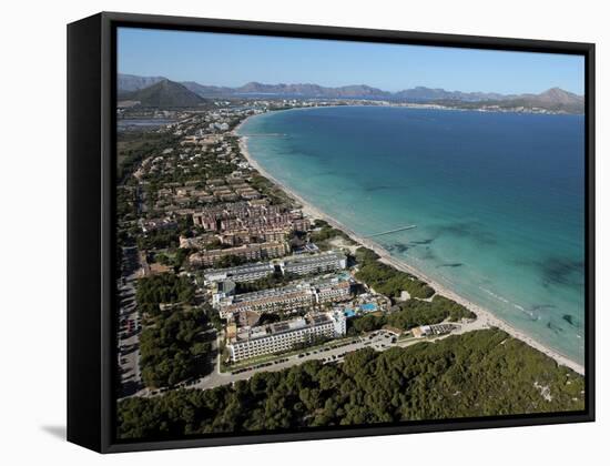 Platja D'Alcudia, Mallorca, Balearic Islands, Spain, Mediterranean, Europe-Hans Peter Merten-Framed Premier Image Canvas