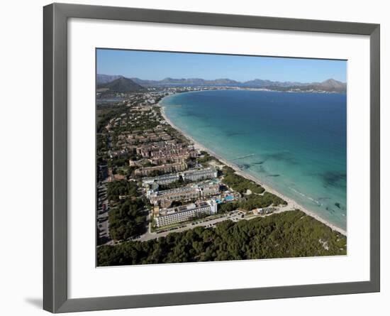 Platja D'Alcudia, Mallorca, Balearic Islands, Spain, Mediterranean, Europe-Hans Peter Merten-Framed Photographic Print