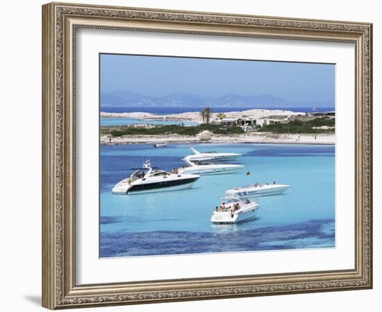 Platja Illetas, Formentera, Balearic Islands, Spain, Mediterranean-Hans Peter Merten-Framed Photographic Print