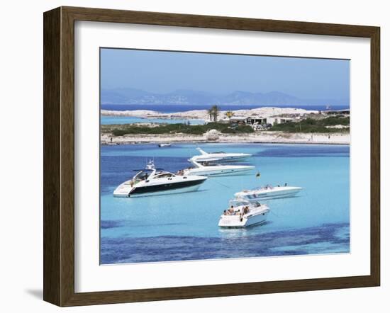 Platja Illetas, Formentera, Balearic Islands, Spain, Mediterranean-Hans Peter Merten-Framed Photographic Print