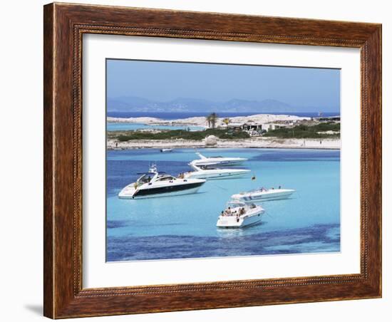 Platja Illetas, Formentera, Balearic Islands, Spain, Mediterranean-Hans Peter Merten-Framed Photographic Print