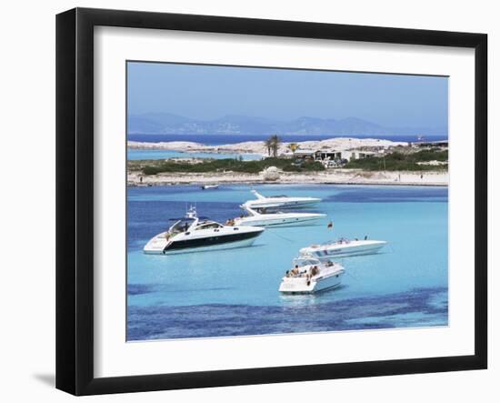 Platja Illetas, Formentera, Balearic Islands, Spain, Mediterranean-Hans Peter Merten-Framed Photographic Print