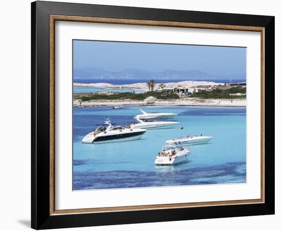 Platja Illetas, Formentera, Balearic Islands, Spain, Mediterranean-Hans Peter Merten-Framed Photographic Print