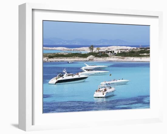 Platja Illetas, Formentera, Balearic Islands, Spain, Mediterranean-Hans Peter Merten-Framed Photographic Print