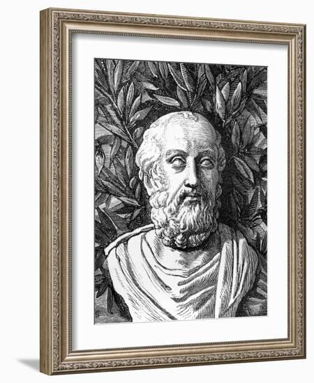 Plato, Ancient Greek Philosopher-Science Photo Library-Framed Photographic Print