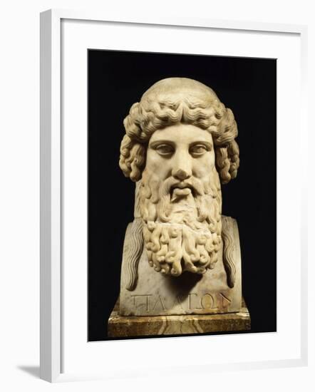 Plato, Greek Philosopher-null-Framed Photographic Print