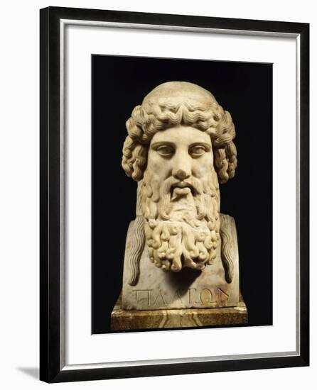 Plato, Greek Philosopher-null-Framed Photographic Print