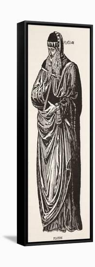 Plato (Litho)-French-Framed Premier Image Canvas