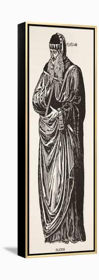 Plato (Litho)-French-Framed Premier Image Canvas