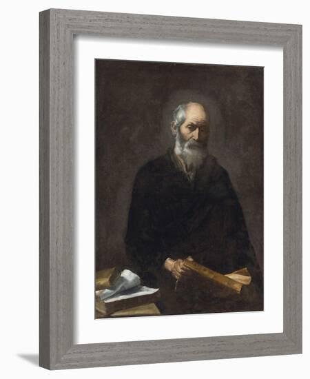 Plato (Painting)-Jusepe de Ribera-Framed Giclee Print