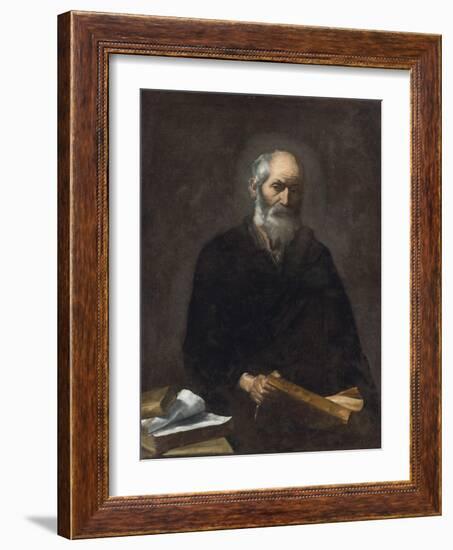 Plato (Painting)-Jusepe de Ribera-Framed Giclee Print