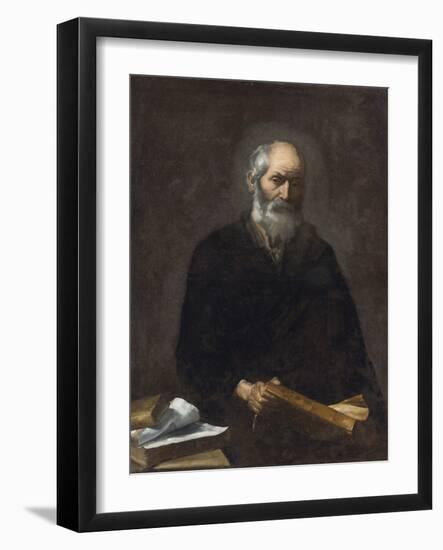 Plato (Painting)-Jusepe de Ribera-Framed Giclee Print