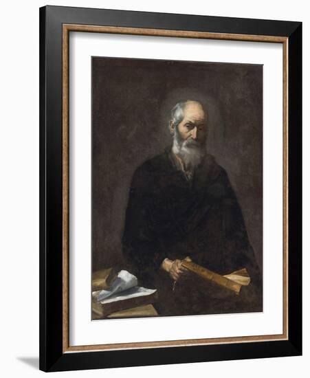 Plato (Painting)-Jusepe de Ribera-Framed Giclee Print