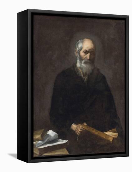 Plato (Painting)-Jusepe de Ribera-Framed Premier Image Canvas