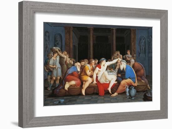 Plato's Symposium-Giovanni Battista Gigola-Framed Giclee Print