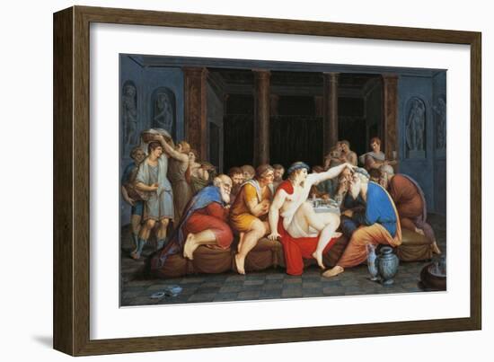 Plato's Symposium-Giovanni Battista Gigola-Framed Giclee Print