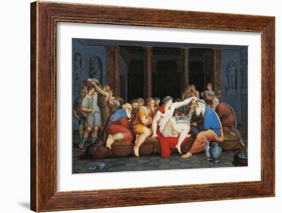 Plato's Symposium-Giovanni Battista Gigola-Framed Giclee Print