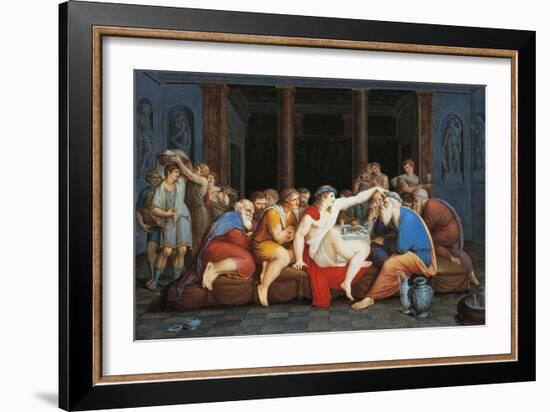 Plato's Symposium-Giovanni Battista Gigola-Framed Giclee Print