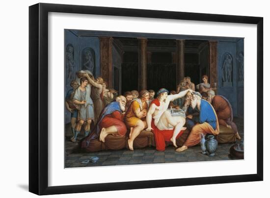 Plato's Symposium-Giovanni Battista Gigola-Framed Giclee Print