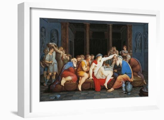 Plato's Symposium-Giovanni Battista Gigola-Framed Giclee Print