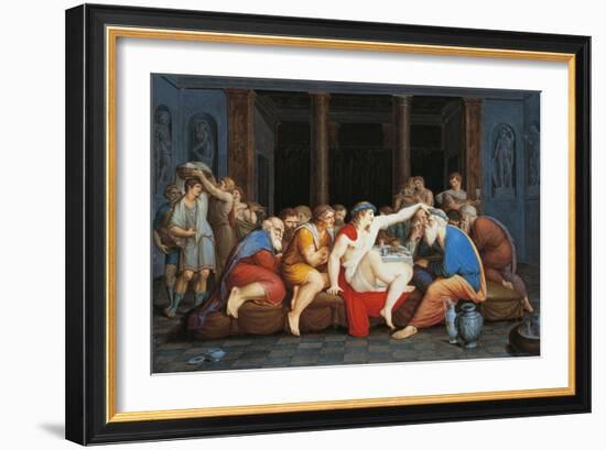 Plato's Symposium-Giovanni Battista Gigola-Framed Giclee Print