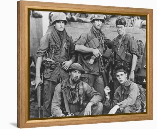 Platoon-null-Framed Stretched Canvas