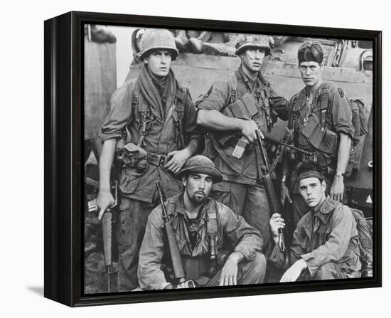 Platoon-null-Framed Stretched Canvas